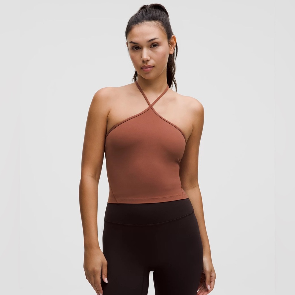 Lululemon Athletica T-Strap Tank in ancient copper - size 12